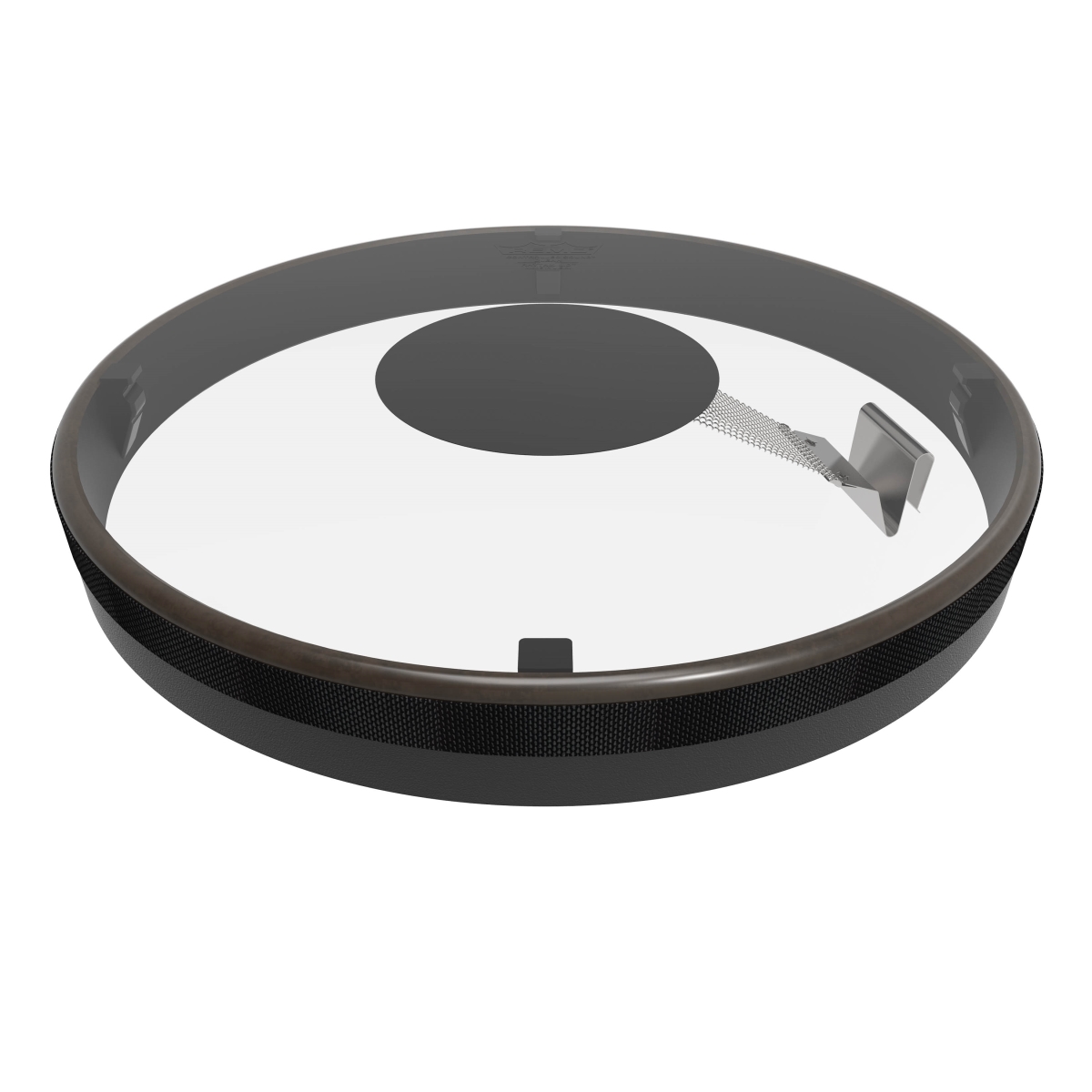 3701559 13 x 1.5 in. Controlled Sound Clear Black Dot On Top Drumhead Rhythm Lid Snare Kit