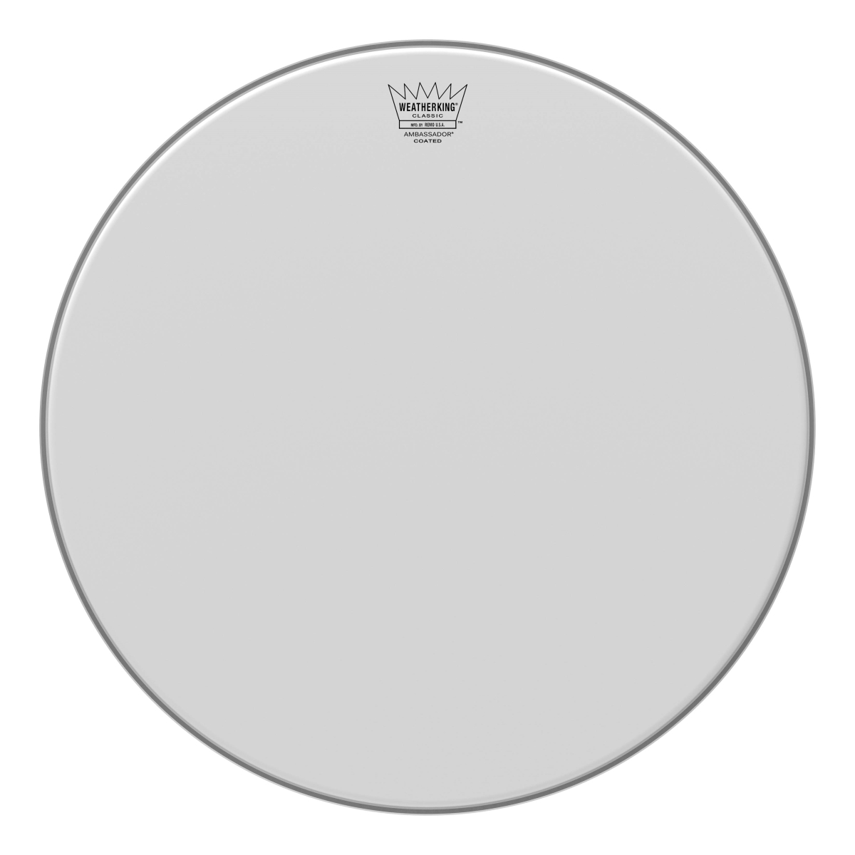 3700431 18 in. Dia. Batter Ambassador Classic Coated Drumhead