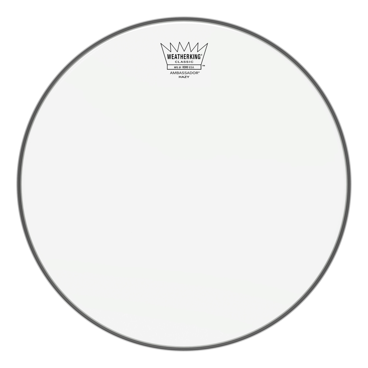 3700427 13 in. Dia. Snare Ambassador Classic Hazy Drumhead