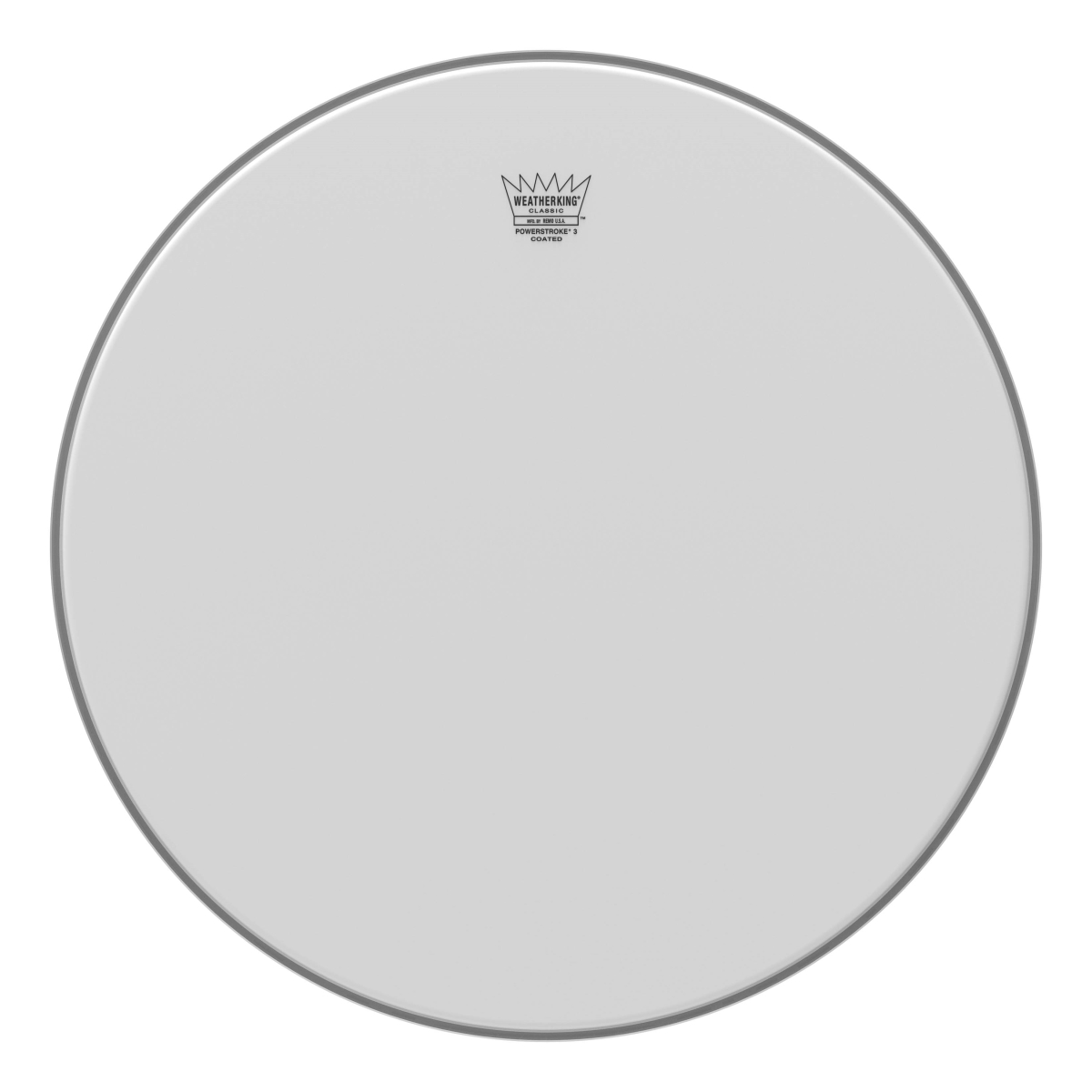 20 in. Dia. Bass Classic Powerstroke 3 Coated Drumhead