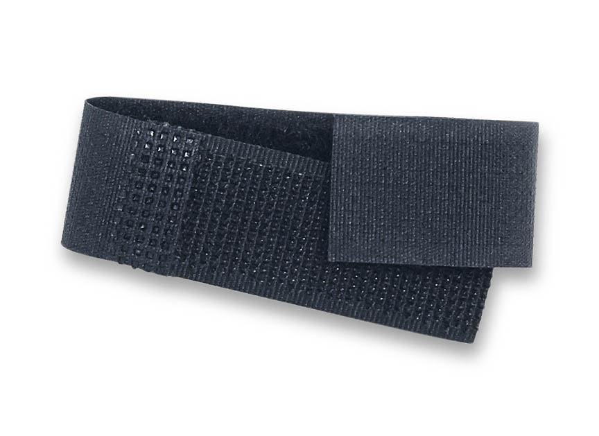 Workstation Cable Management Cloth Hook & Eye Wraps, Pack of 8