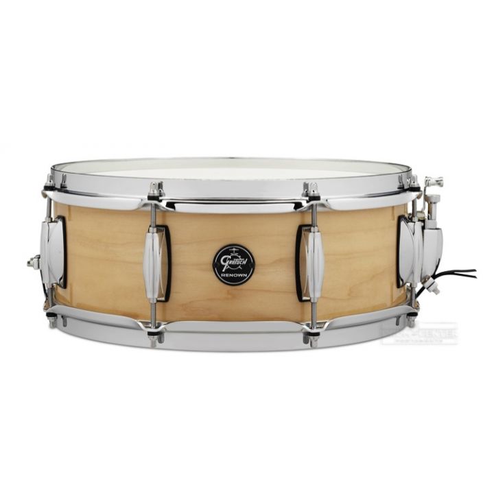 775927 14 x 5 in. Renown Snare Drum, Gloss Natural -  Gretsch Import