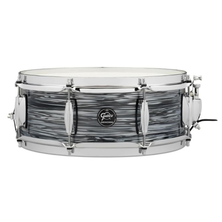 775929 14 x 5 in. Renown Snare Drum, Silver Oyster Pearl -  Gretsch Import