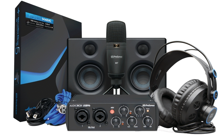 355792 AudioBox Studio Ultimate - 25th Anniversary Edition Deluxe Hardware & Software Recording Collection -  PreSonus
