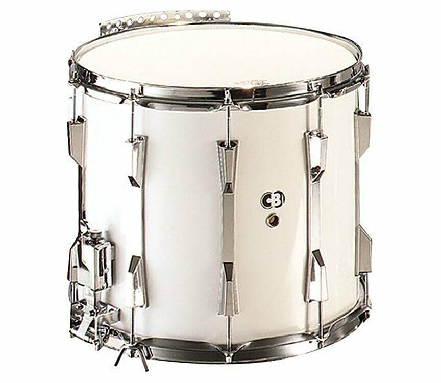 Picture of CB Drums 776475 16 in. Parade Drum, White
