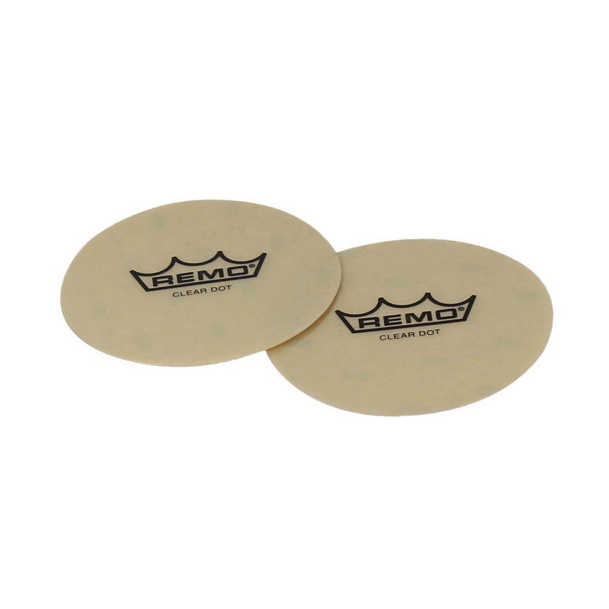 3700714 4 in. Dia. Clear Dot Patch Sound Control - 2 Piece