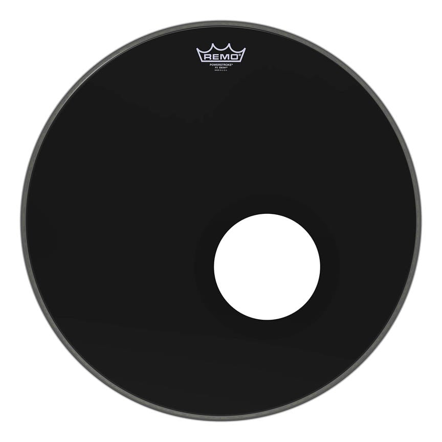 3701260 20 in. Dia. Bass Powerstroke 3 Ebony with Black Dynamo Installed