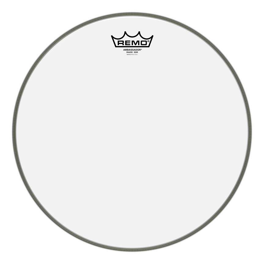 14 in. Dia. Snare Ambassador, Clear