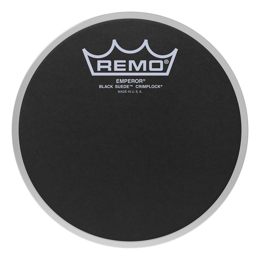 6 in. Dia. Batter Crimplock Emperor Black Suede