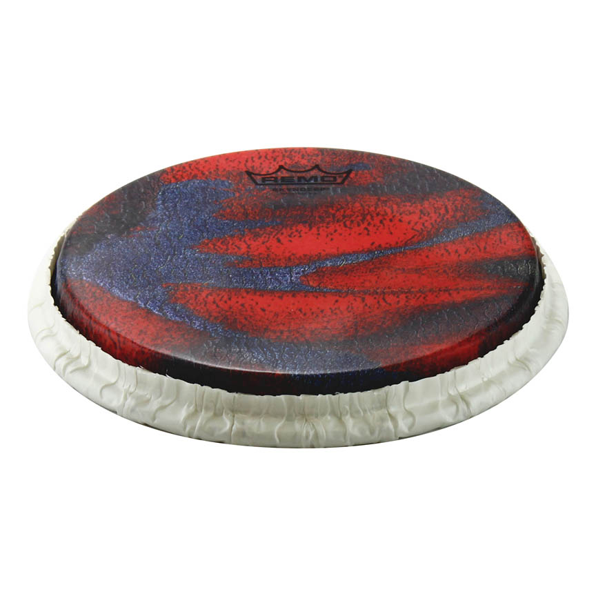 3701032 8.5 in. Bongo Drumhead with Tucked Skyndeep Petrified Cave Graphic