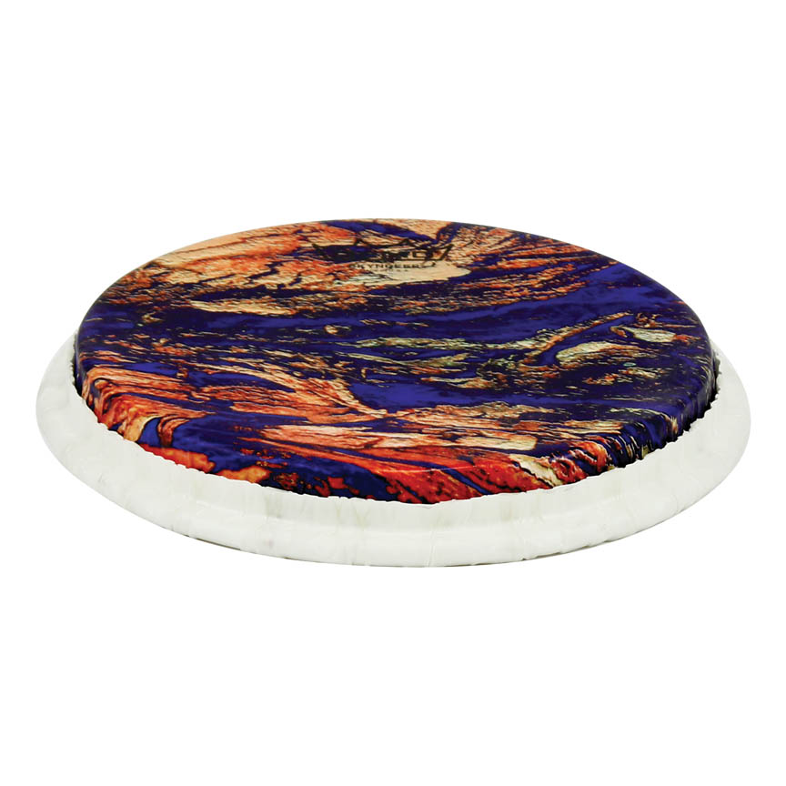 3701042 9 in. Bongo Drumhead with Tucked Skyndeep Molten Sea Graphic