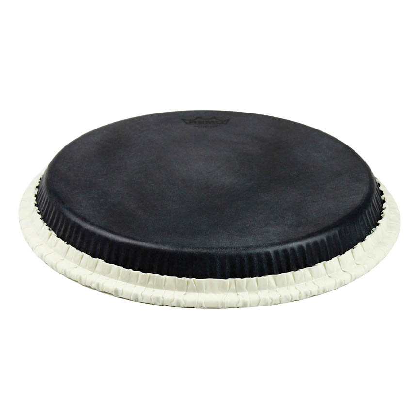 Tucked Skyndeep Conga Drumhead - Black - 12.5 in. - Durable Calfskin Design