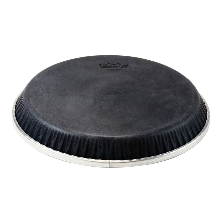 3700833 9.75 in. Conga Drumhead with D2 Skyndeep Black Calfskin Graphic