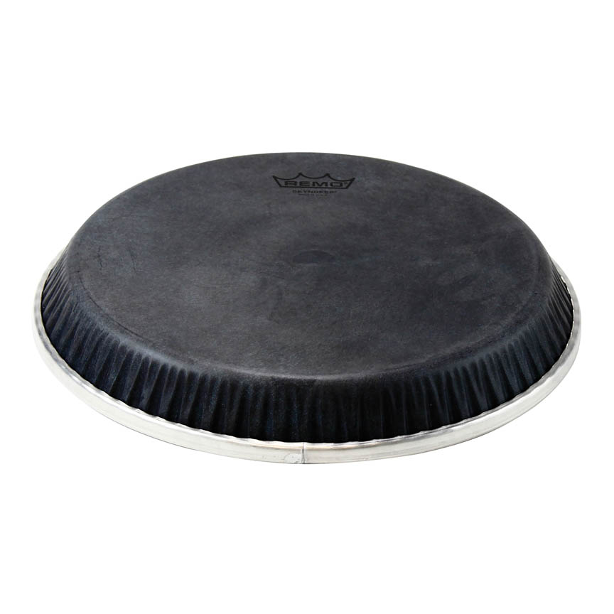 3700841 9.75 in. Conga Drumhead with Symmetry D4 Skyndeep Black Calfskin Graphic