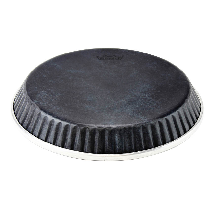 3700929 12.50 in. Conga Drumhead with Symmetry D2 Skyndeep Black Calfskin Graphic
