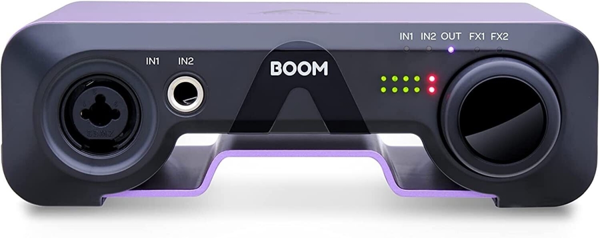 Picture of Apogee 1076162 Boom 2x2 USB Interface with Built-In Hardware DSP FX