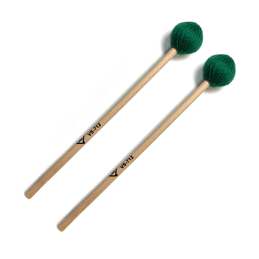 Student Marimba Mallets with Set of Medium-Hard Birch Mallets for Yarn
