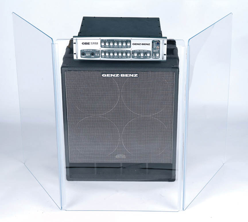 Sound & Virus Shield for Floor Amp & Table Top for Drum