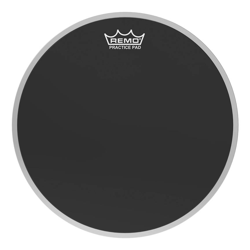 3701080 8 in. Dia. Batter, Ambassador & Ebony for Drum Practice Pad