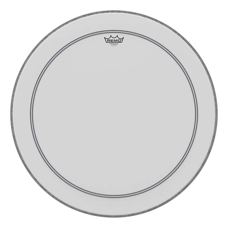 3701294 26 in. Dia. 2.5 in. Impact Patch Bass, Powerstroke 3 & Coated Drum Head
