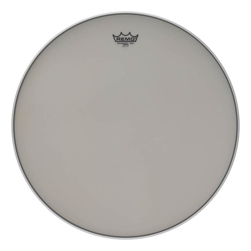 3701498 22 in. Dia. Aluminum Insert Ring Timpani, Renaissance & Hazy Film Drum Head