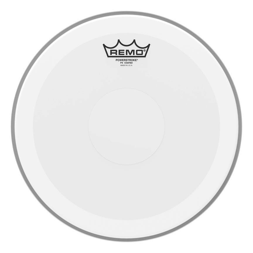 3701419 12 in. Dia. Clear Dot Batter & Powerstroke 4 & Coated Drum Head