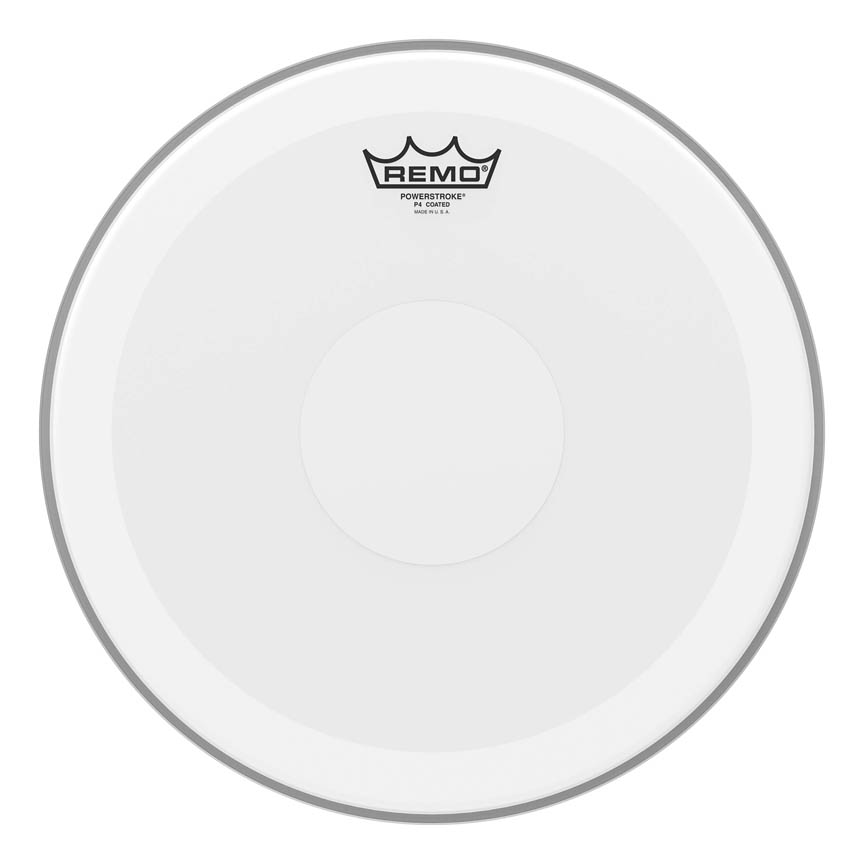 3701421 13 in. Dia. Clear Dot Batter & Powerstroke 4 & Coated Drum Head