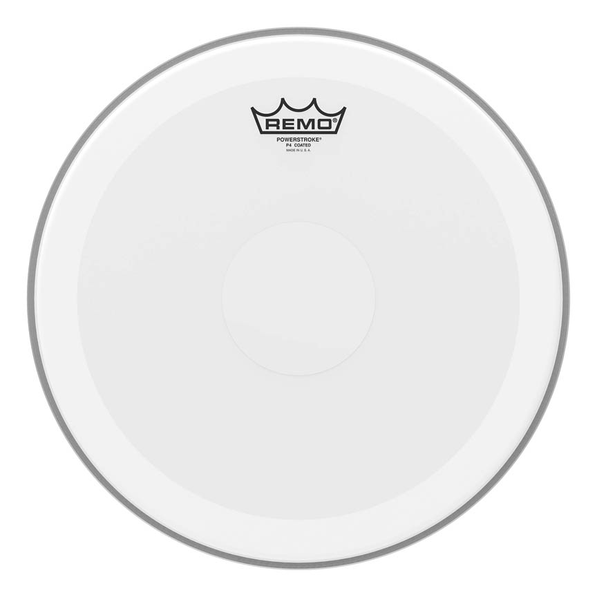 14 in. Dia. Clear Dot Batter, Powerstroke 4 & Coated Drum Head