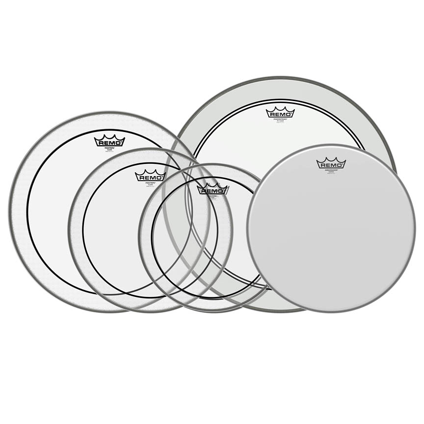 Propack 12-13-16 Clear PS & 22 Clear P3 & Free BA-0114-00 Drum Head