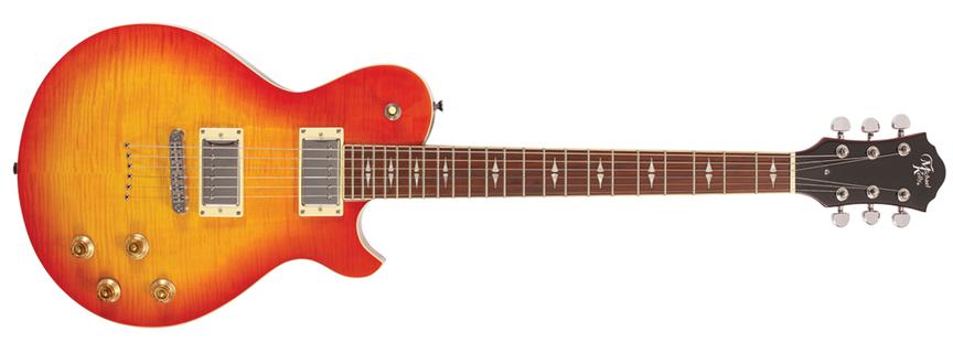 456815 Element GTR Patriot Decree Standard Cherry SB Chambered Ebonyfb Guitar -  Michael Kelly Guitars