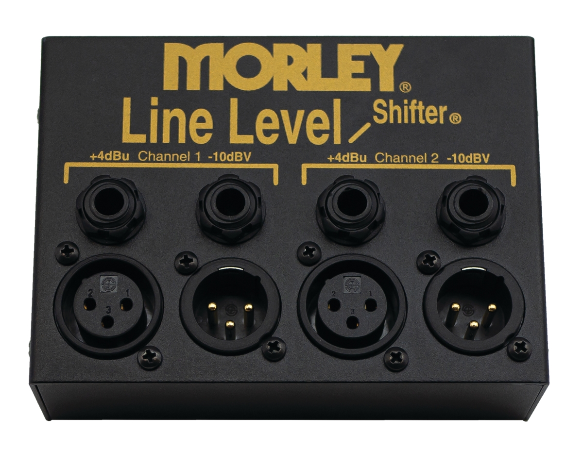 Line Level Shifter 2-Channel Box with 0.25 in. Smart Jacks