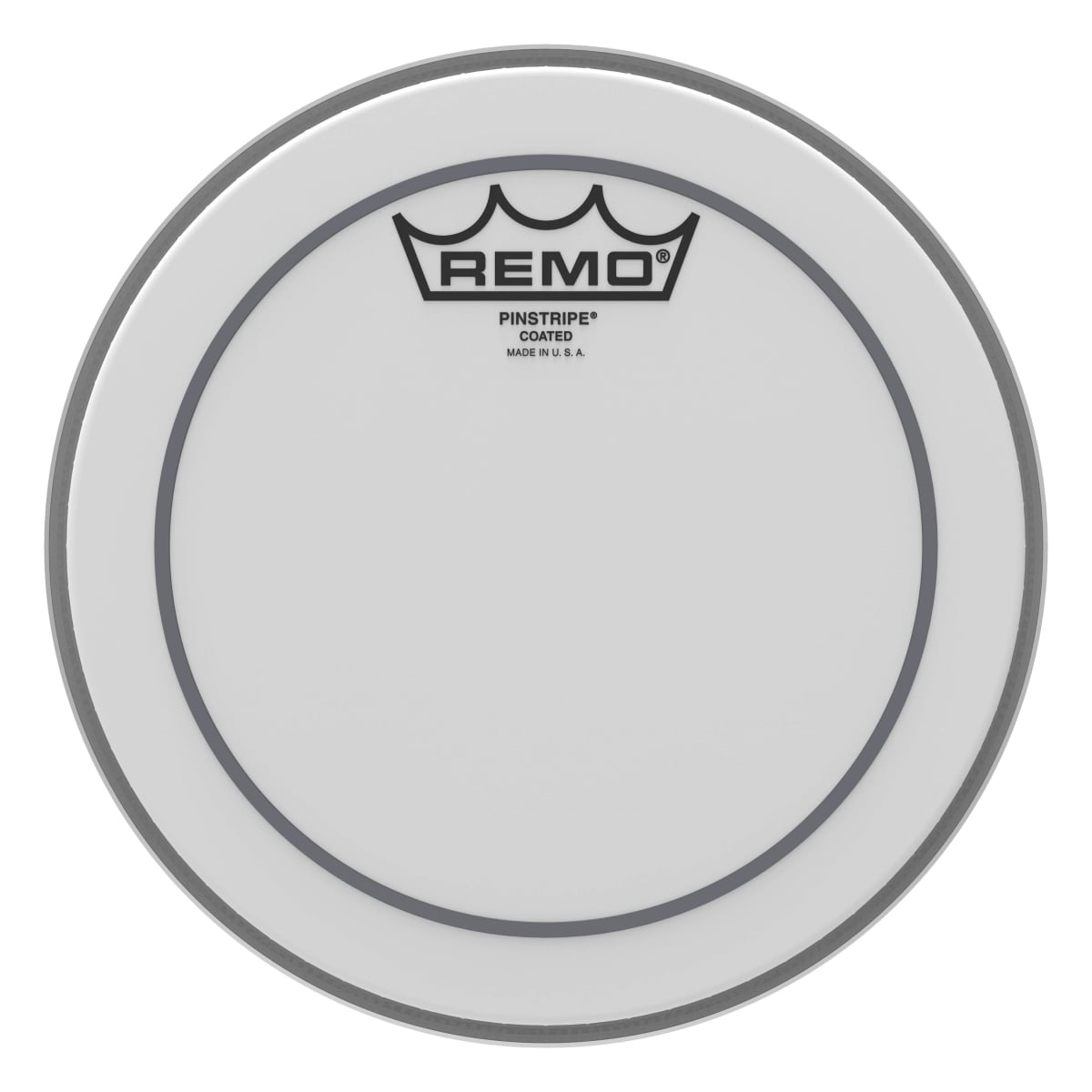 8 Dia. Pinstripe Batter Drumhead, Coated