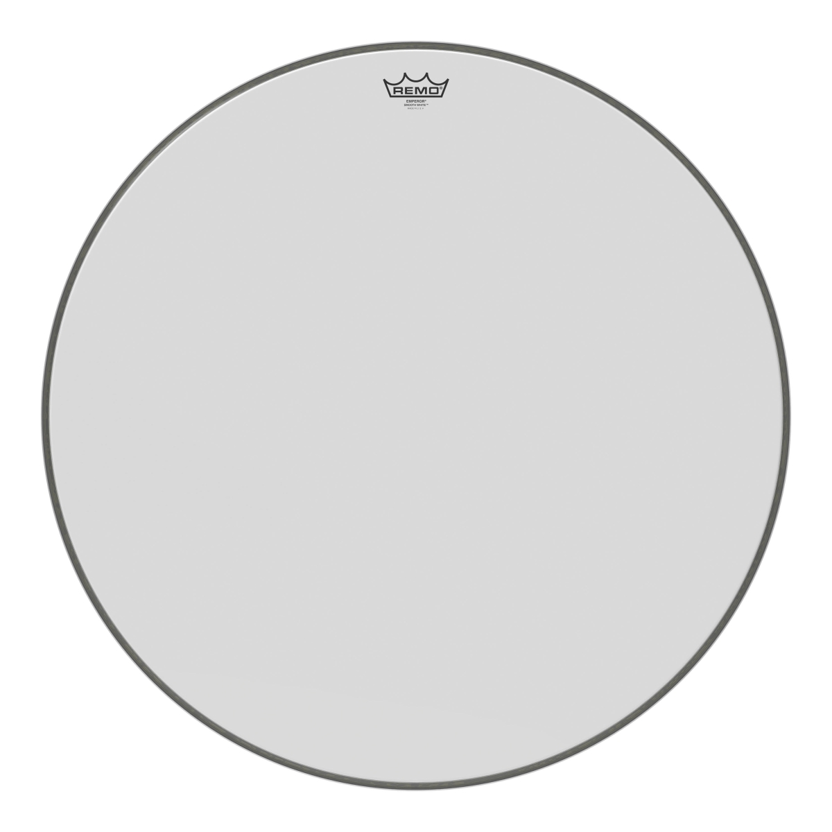 3700101 28 Dia. Emperor Bass Drumhead, Smooth White