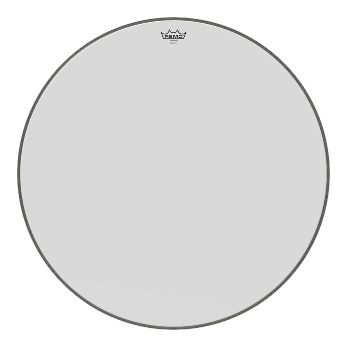 3700103 30 Dia. Emperor Bass Drumhead, Smooth White