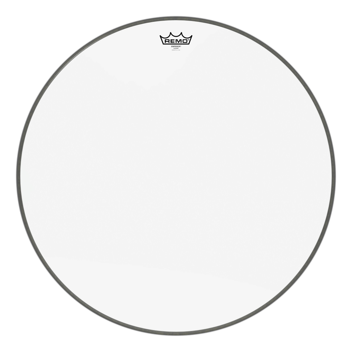 3700113 26 Dia. Emperor Bass Drumhead, Clear