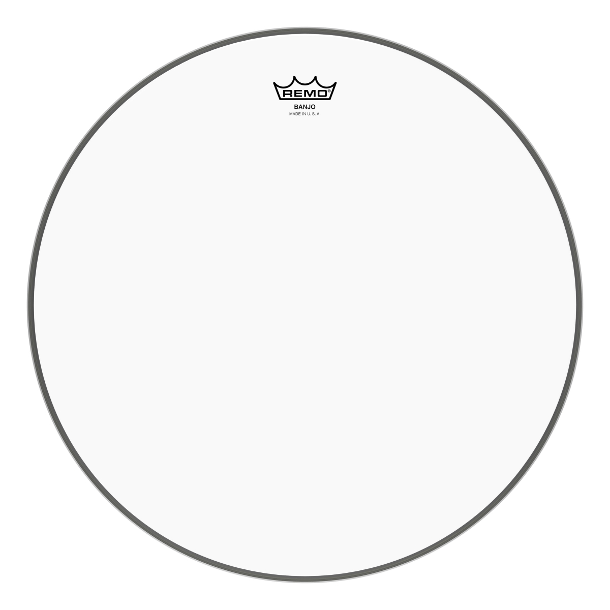 3700342 11.125 Dia. Banjo Head Low Collar, Clear