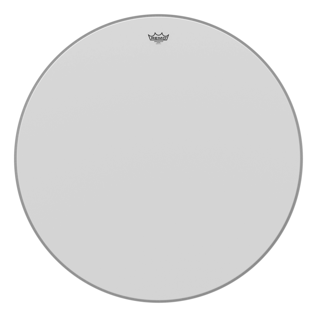 3700380 34 in. Dia. Ambassador Series Coated Bass Drumhead