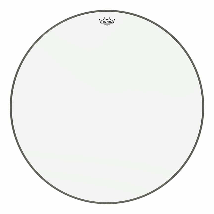 30 in. Dia. Ambassador Series Clear Bass Drumhead