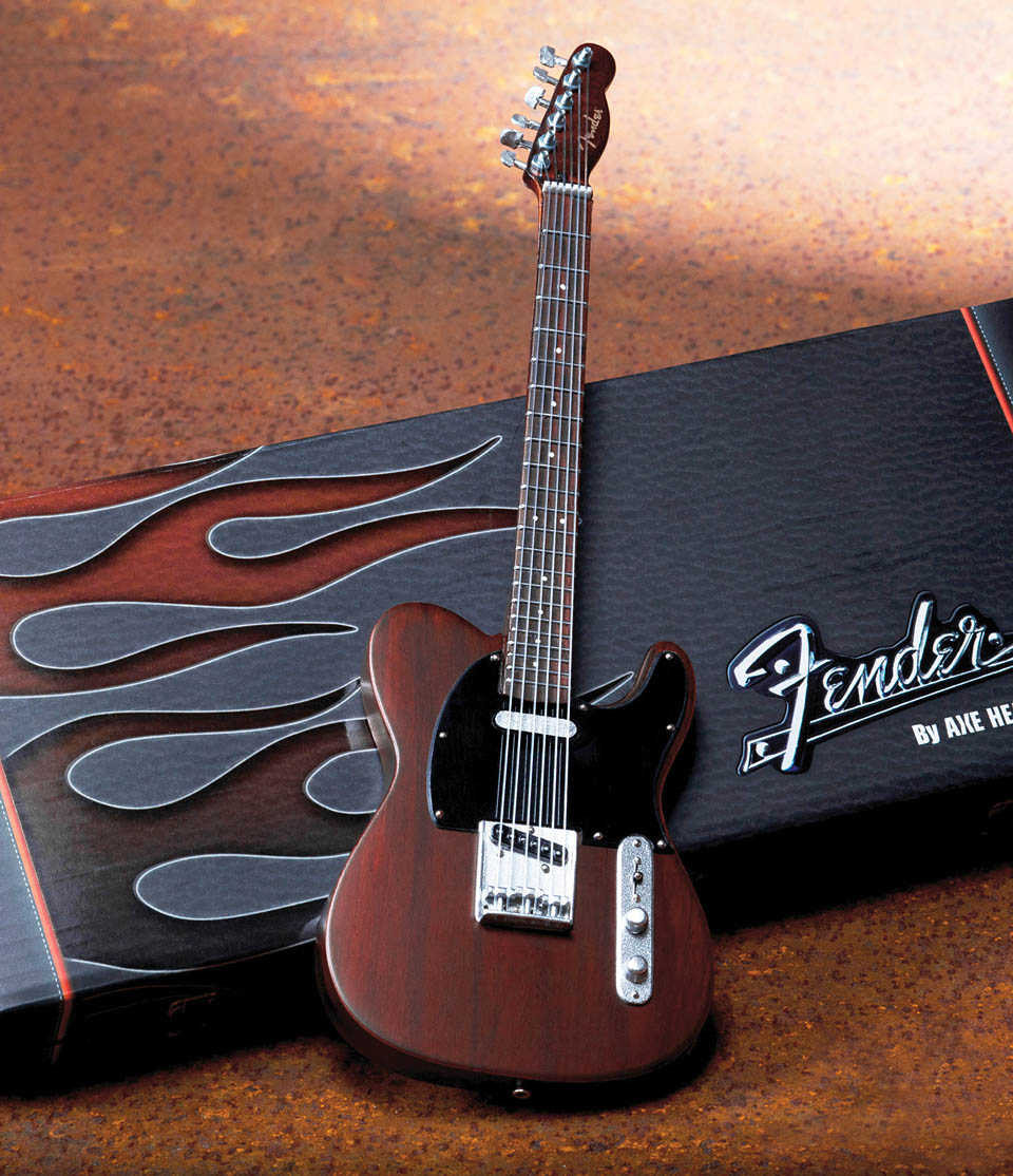 Picture of Axe Heaven 124405 Fender Telecaster Rosewood Replica Model Guitar
