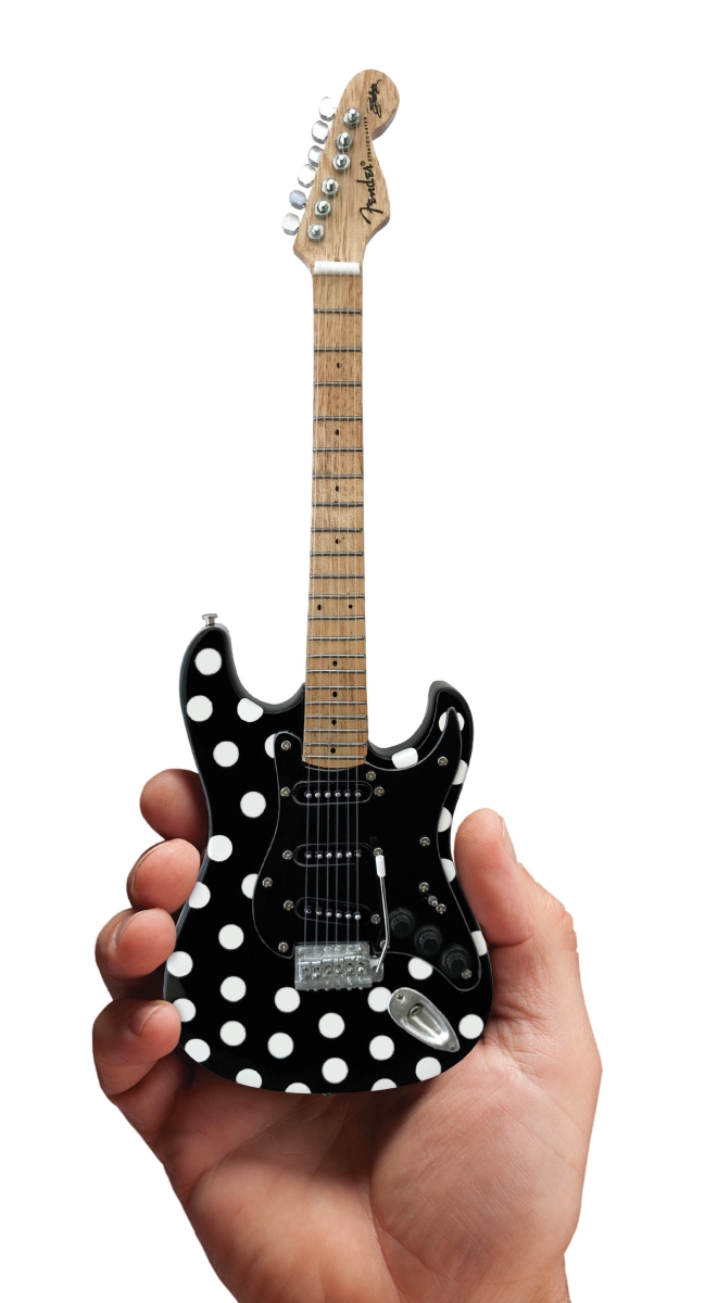 Picture of Axe Heaven 244359 Polka Dots Fender Stratocaster, Black