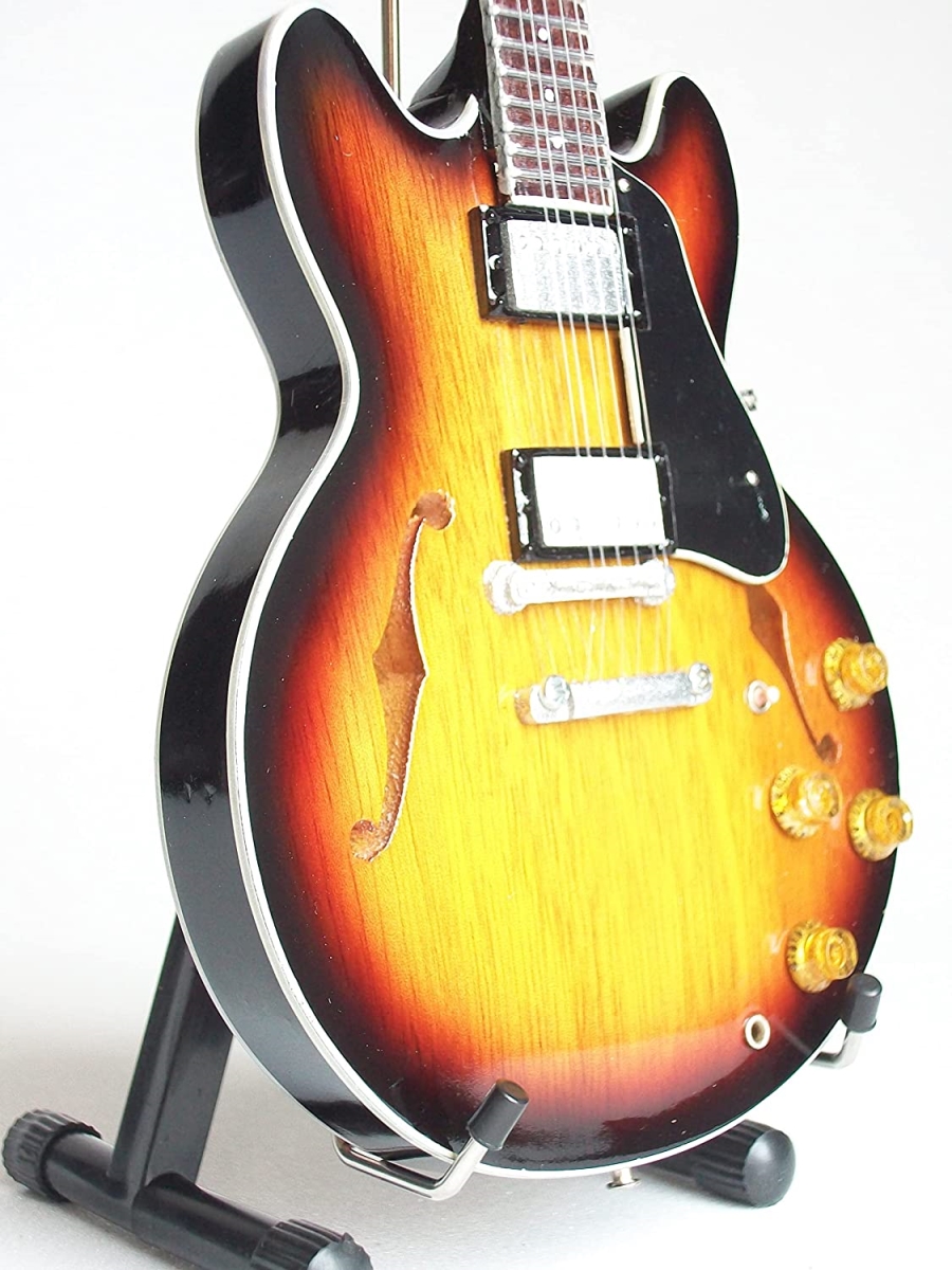 Gibson ES-335 Vintage Sunburst Mini Guitar Replica -  D & H DISTRIBUTING, MA2985493