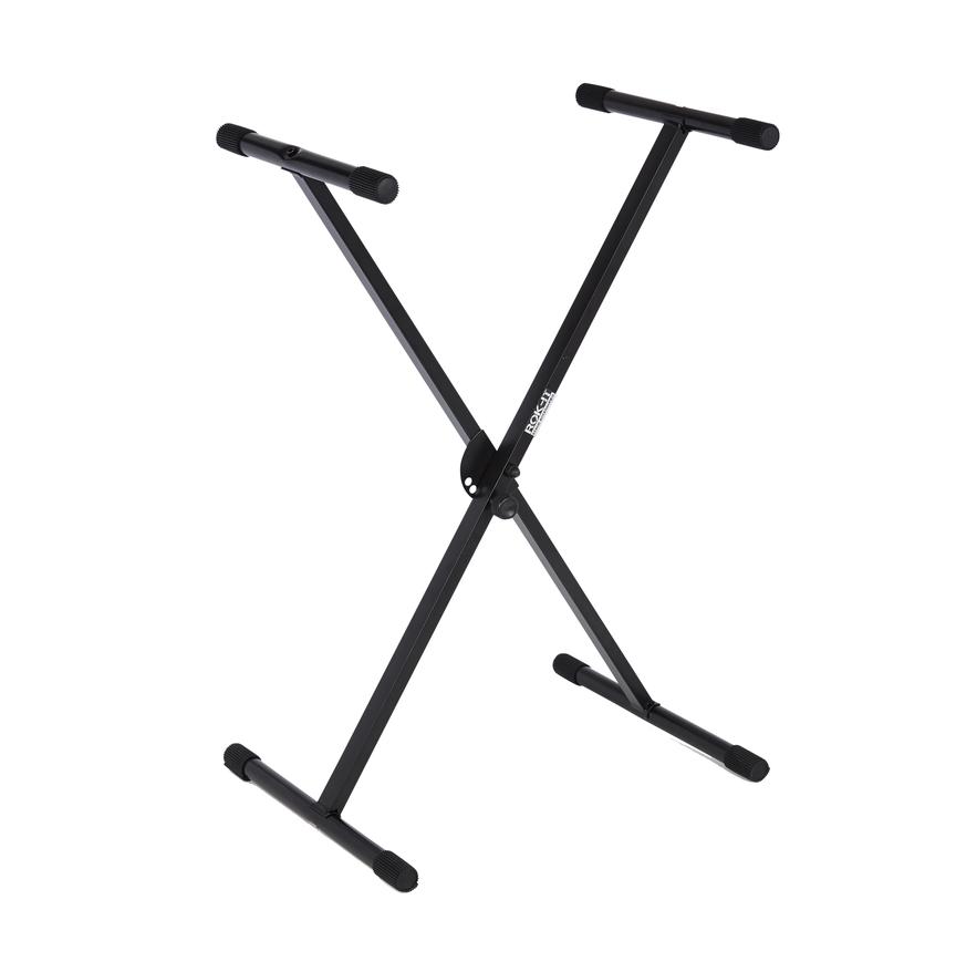 Picture of Gator Frameworks 3726230 Rok-it Tubular Oxo Style Keyboard Stand, Black Powder Coated
