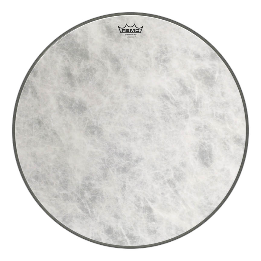 3701391 24 in Dia Powerstroke 3 Fiberskyn Bass Diplomat Drum Heads