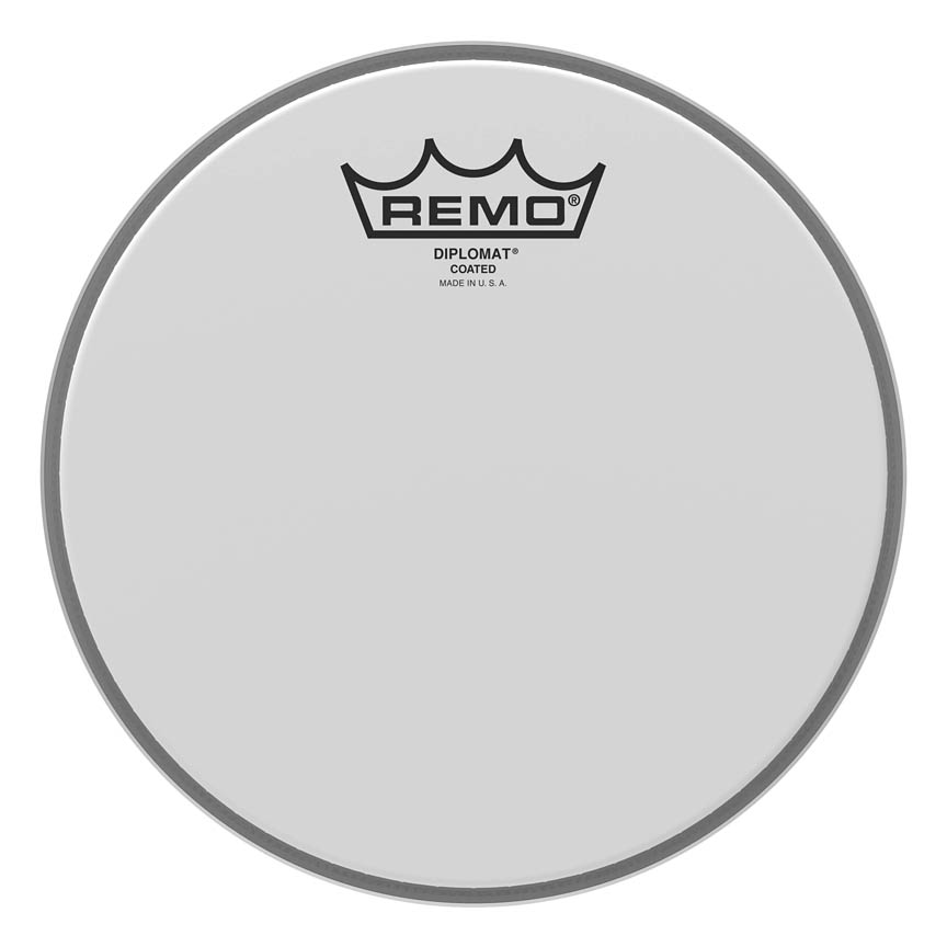 8 in Dia Diplomat Coated Batter Drum Heads