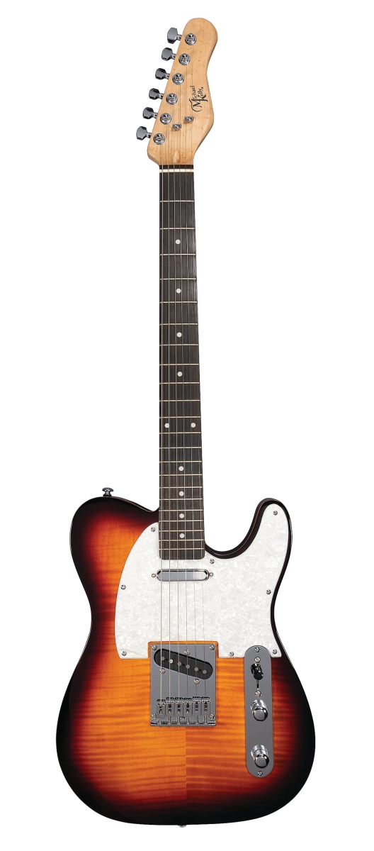 364913 1953 Series Caramel Burst Electric Guitar with Ebony Fretboard -  Michael Kelly Guitars