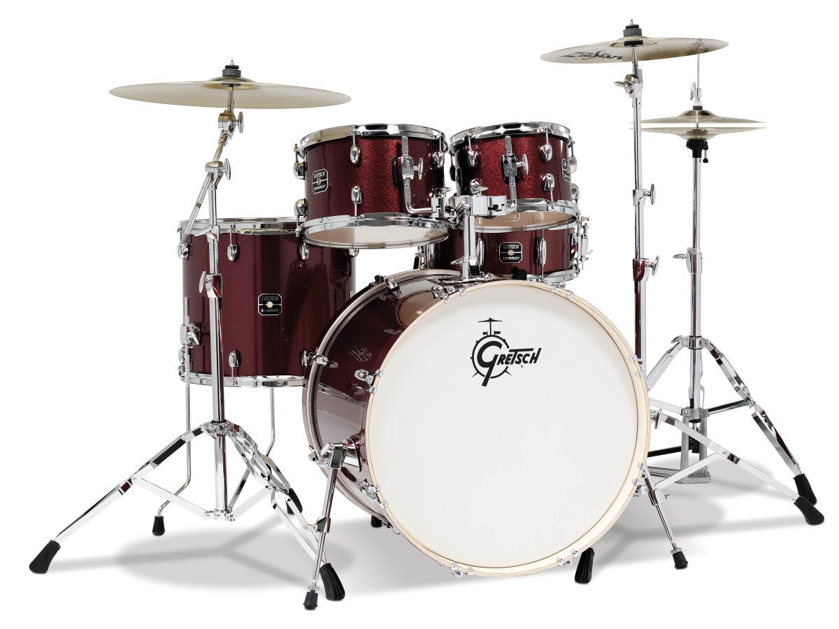 777730 5 Piece Energy Set with Ruby Sparkle Hardware -  Gretsch Import