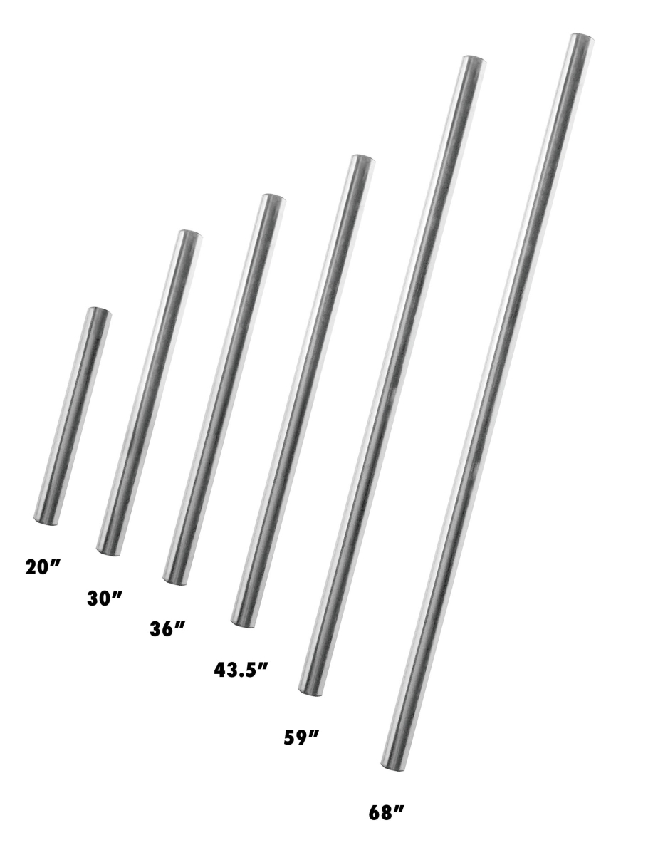 20 in. Straight Rack Tube