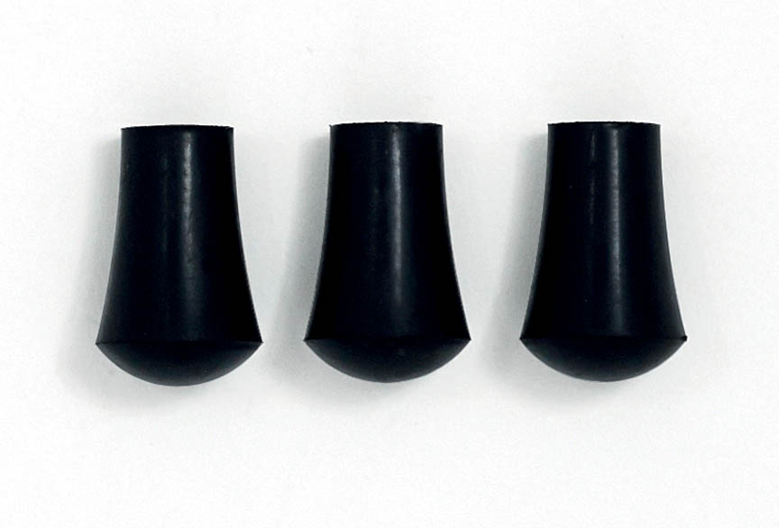 Floor Tom Small Rubber Tip - Pack of 3