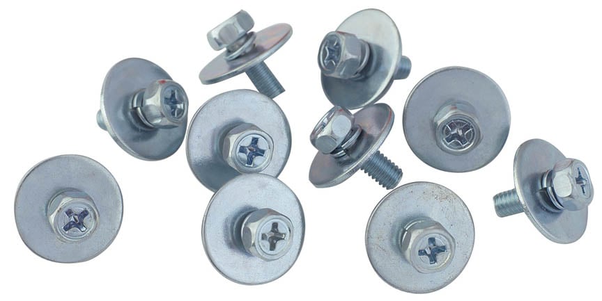 Lug Screws with Washer - Pack of 10