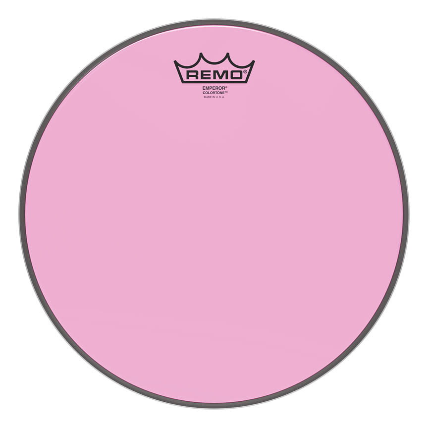 12 in. Emperor Colortone Drumhead, Pink